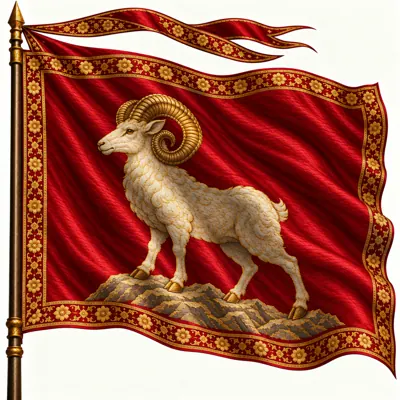 The banner of Bahram son of Gudarz