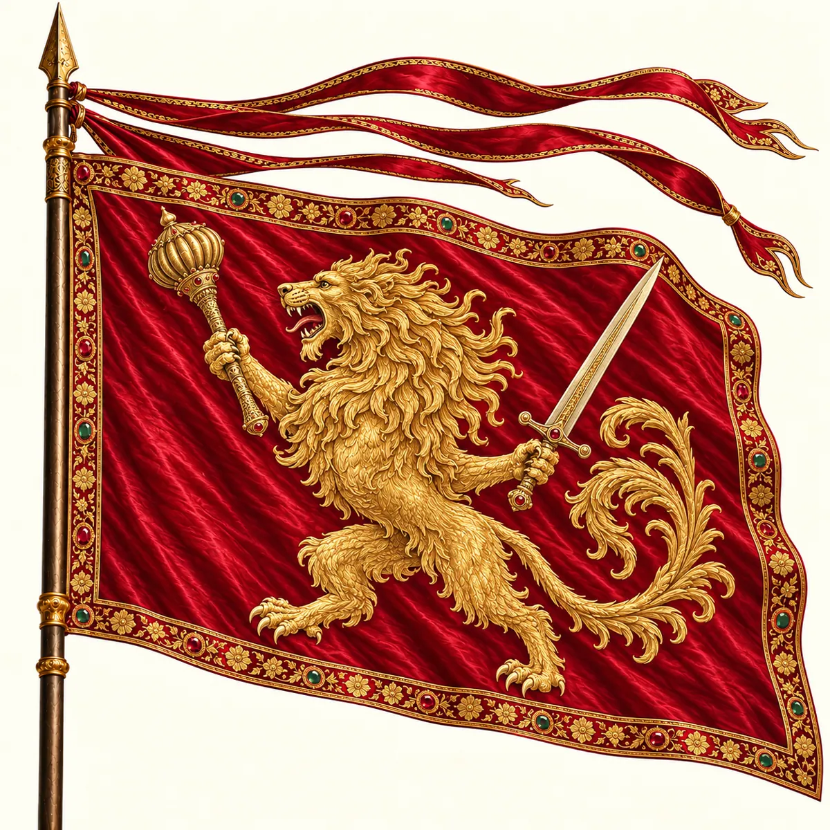 The banner of Gudarz