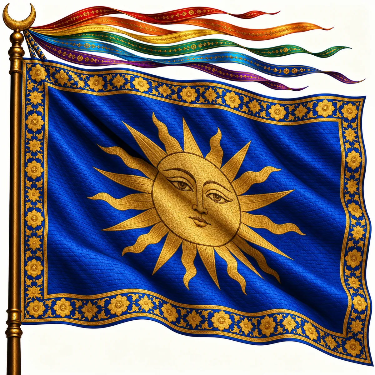 The banner of Kay Kavus