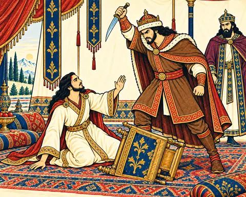 Tur Draws the Khanjar on Iraj