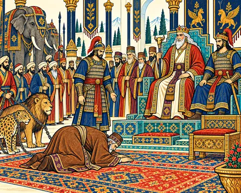 Salm's Envoy Before the Turquoise Throne