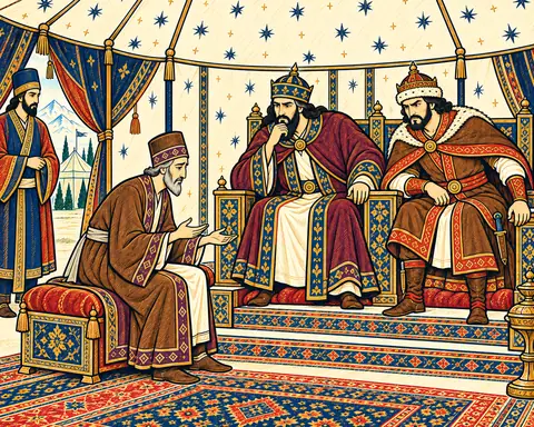 The Envoy in the Starred Tent
