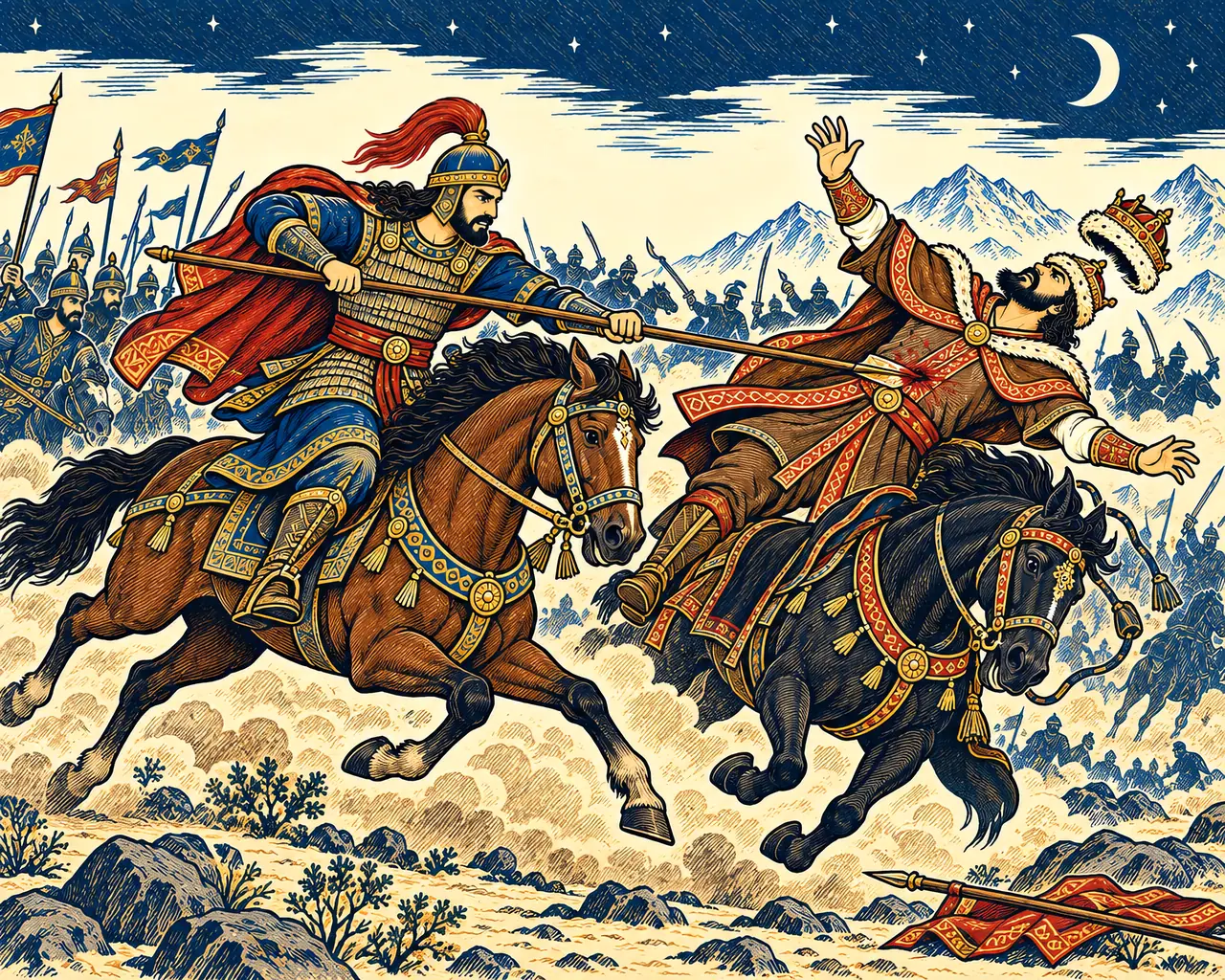 Manuchehr Spears Tur from the Saddle