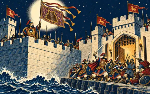 Gharan Raises the Banner on the Wall