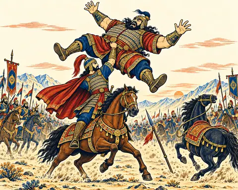 Manuchehr Lifts Kakouy from the Saddle