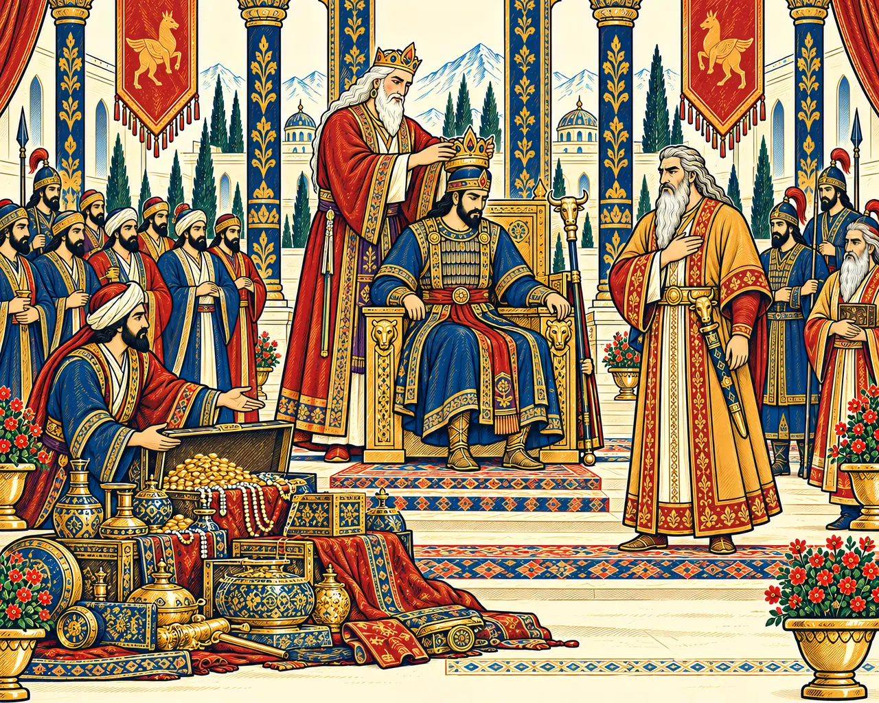 Fereydoon Crowns Manuchehr