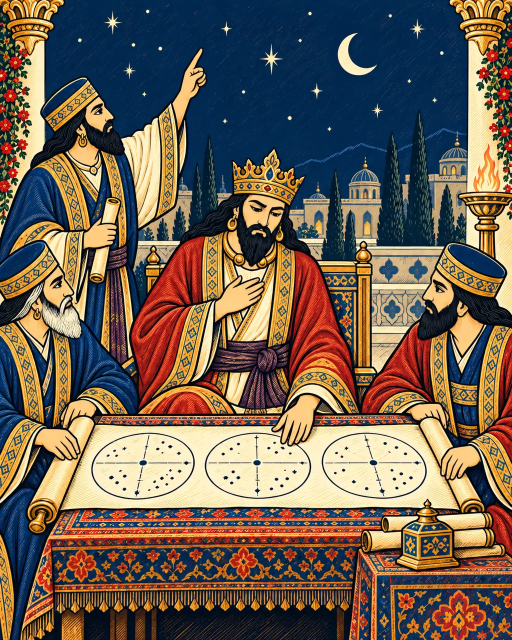 Fereydoon Reads His Sons' Stars