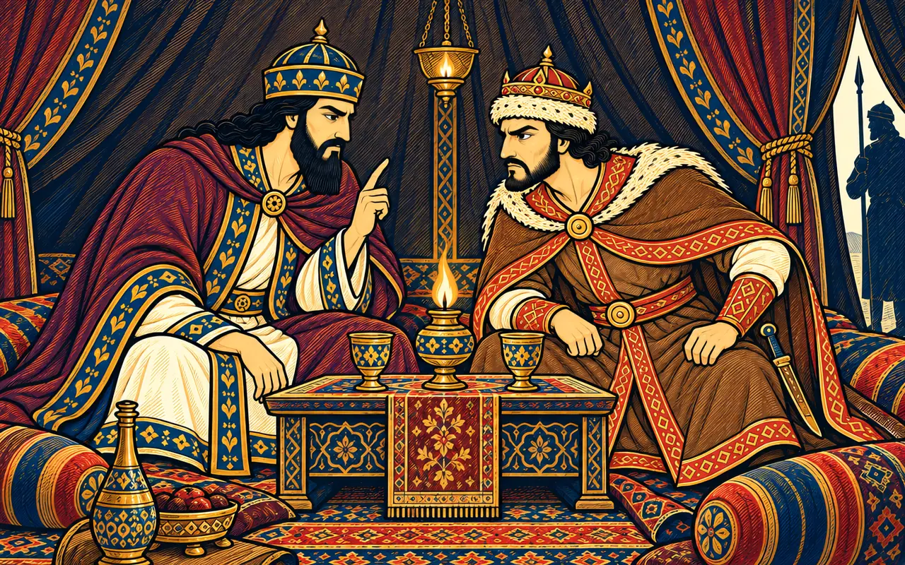 Salm and Tur Join in Secret Counsel