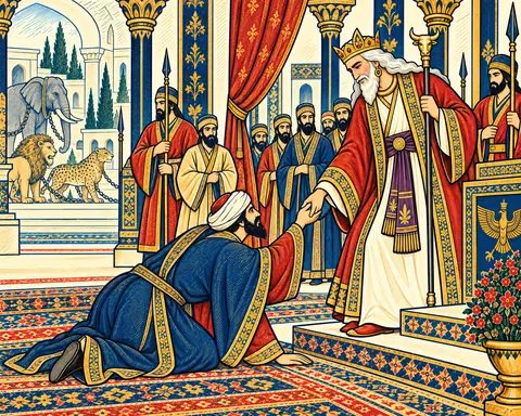 The Mobad Envoy Before Fereydoon