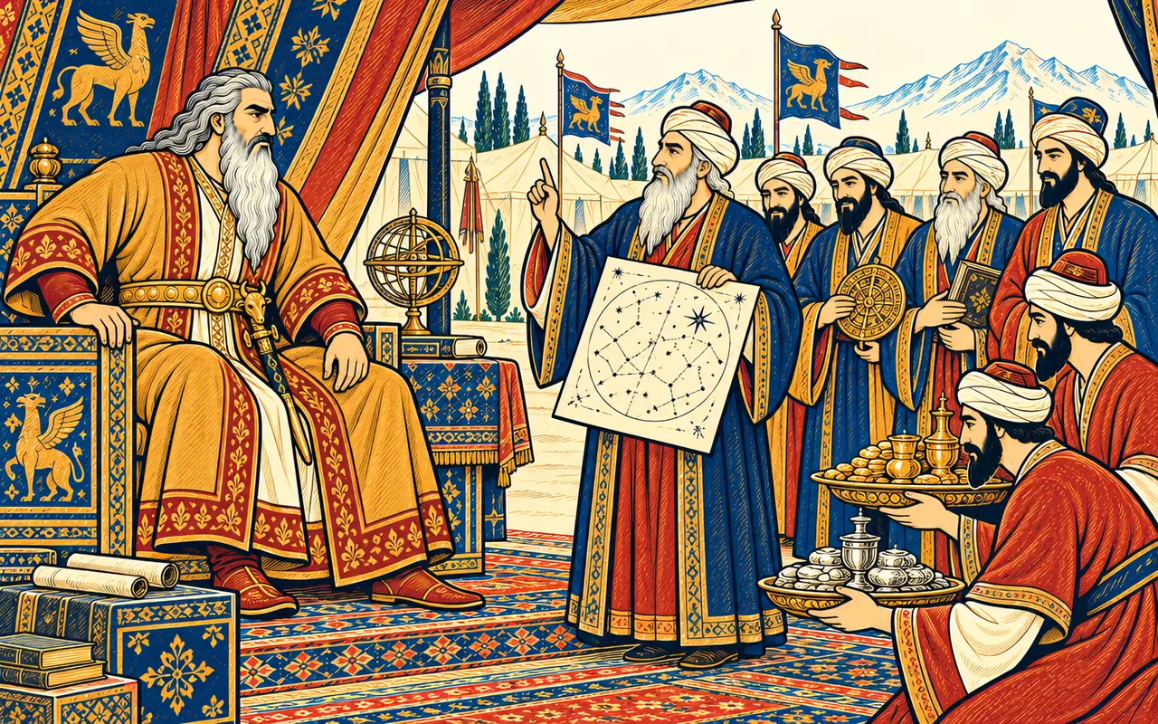 The Astrologers Foretell a Hero