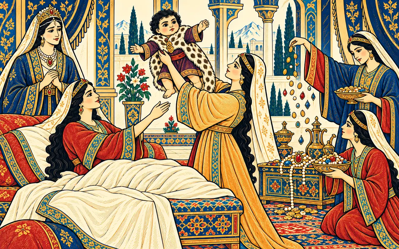 Rudabeh Names Her Son Rostam