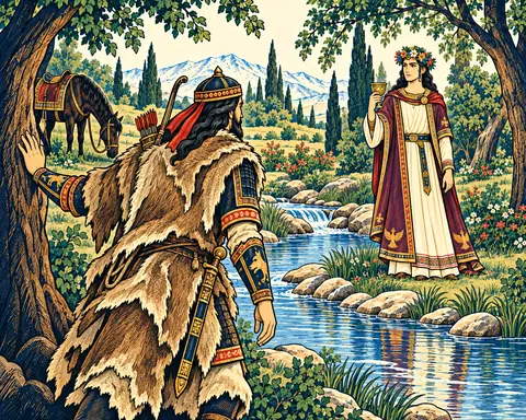 Giv Sees the Youth by the Stream