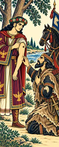 Khosrow Bares the Royal Birthmark