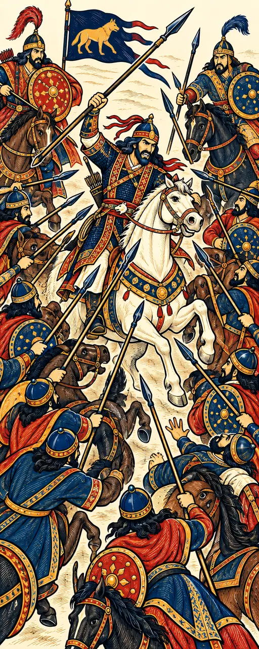 Giv amid the Thicket of Spears