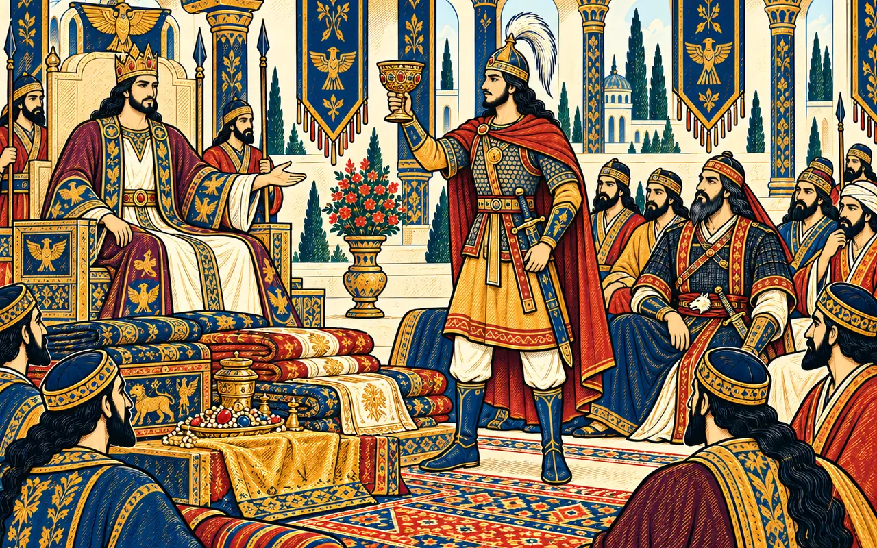 Bijan Claims the Jeweled Goblet