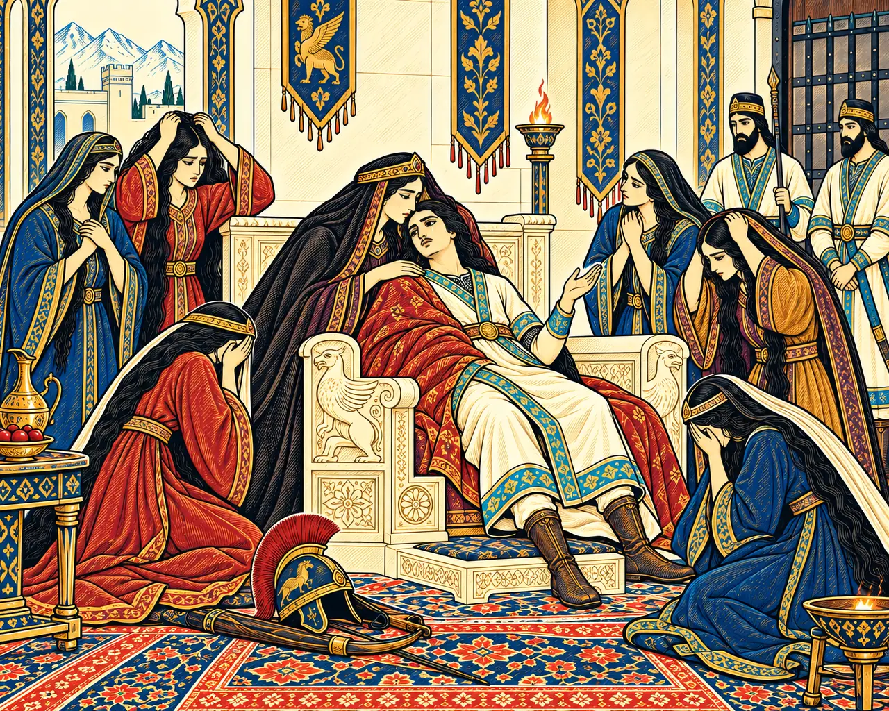 Forood Dies on the Ivory Throne