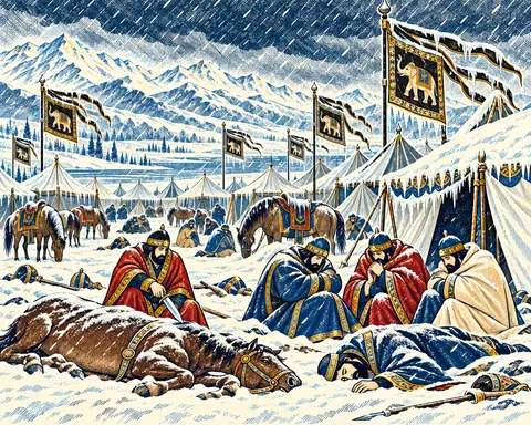 The Army Buried in Snow