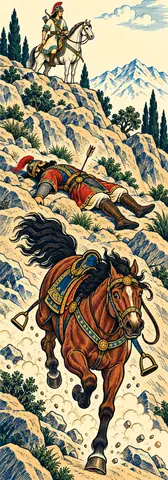 Zarasp's Riderless Horse Flees