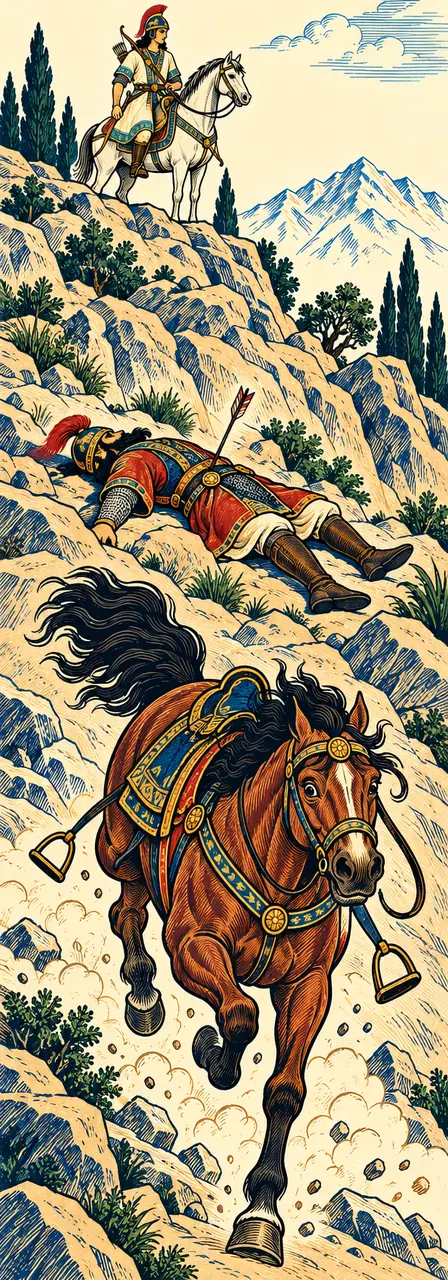 Zarasp's Riderless Horse Flees