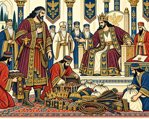 Khosrow Weeps and Arms Rostam