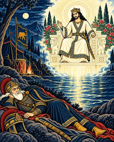 Siavash Appears to Tus in a Dream