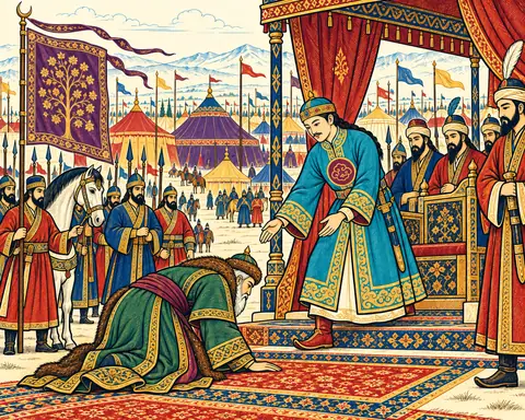 Piran Kisses the Ground Before the Khan