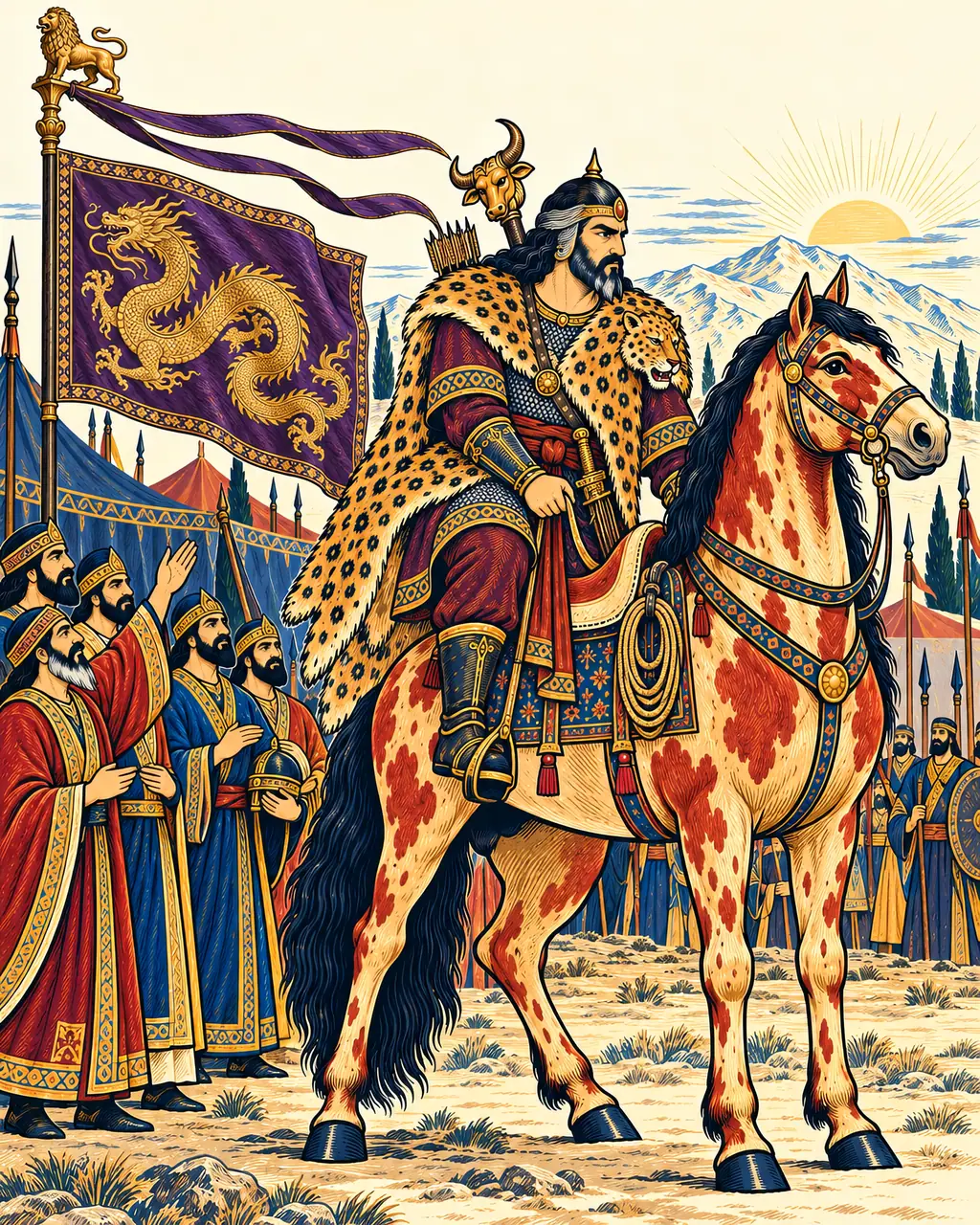 Rostam Arms in the Babr-e Bayan