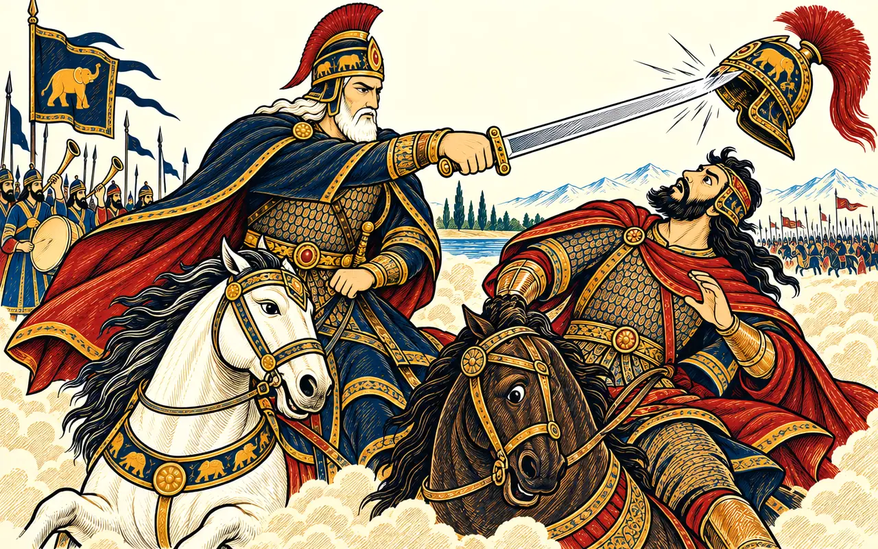 Tus Strikes Down Arzhang
