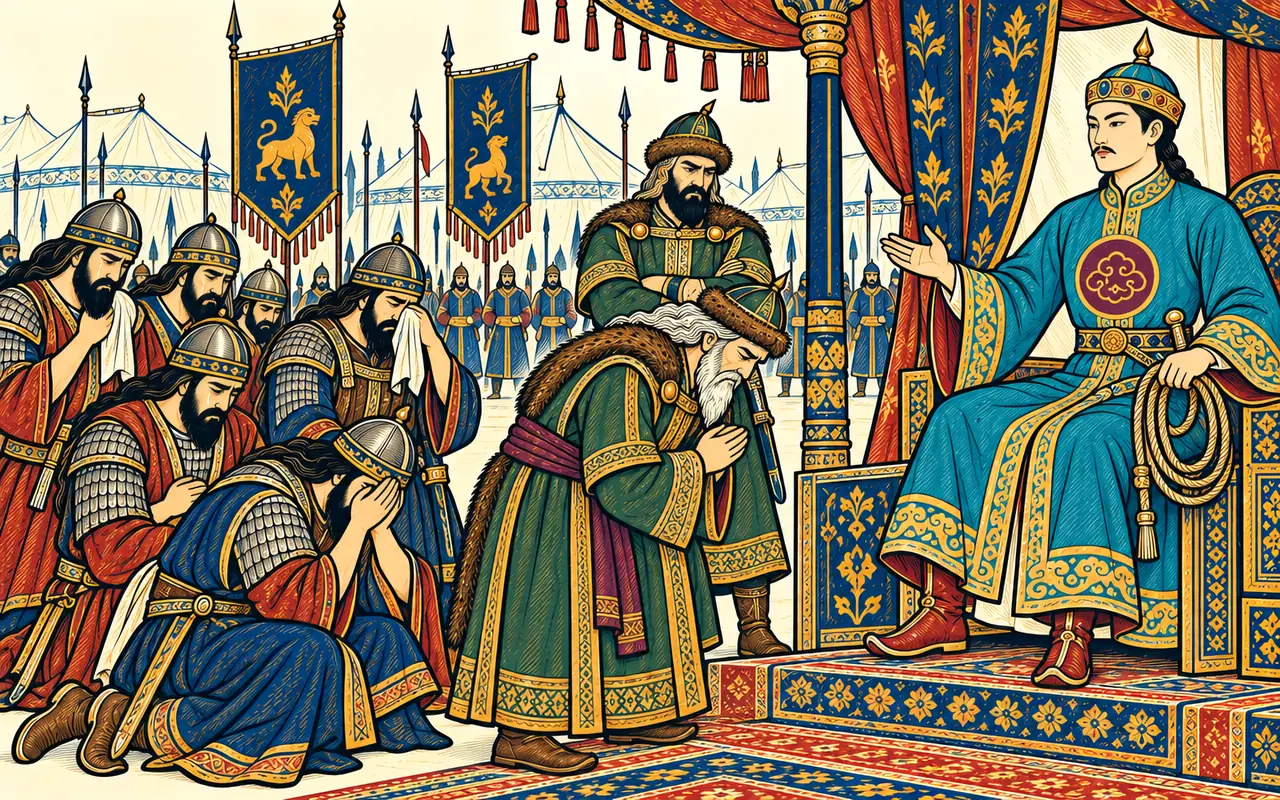 Weeping Troops before the Khan of Chin