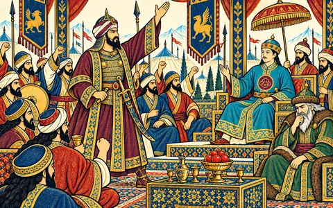 Shangul Rouses the Khan's Council
