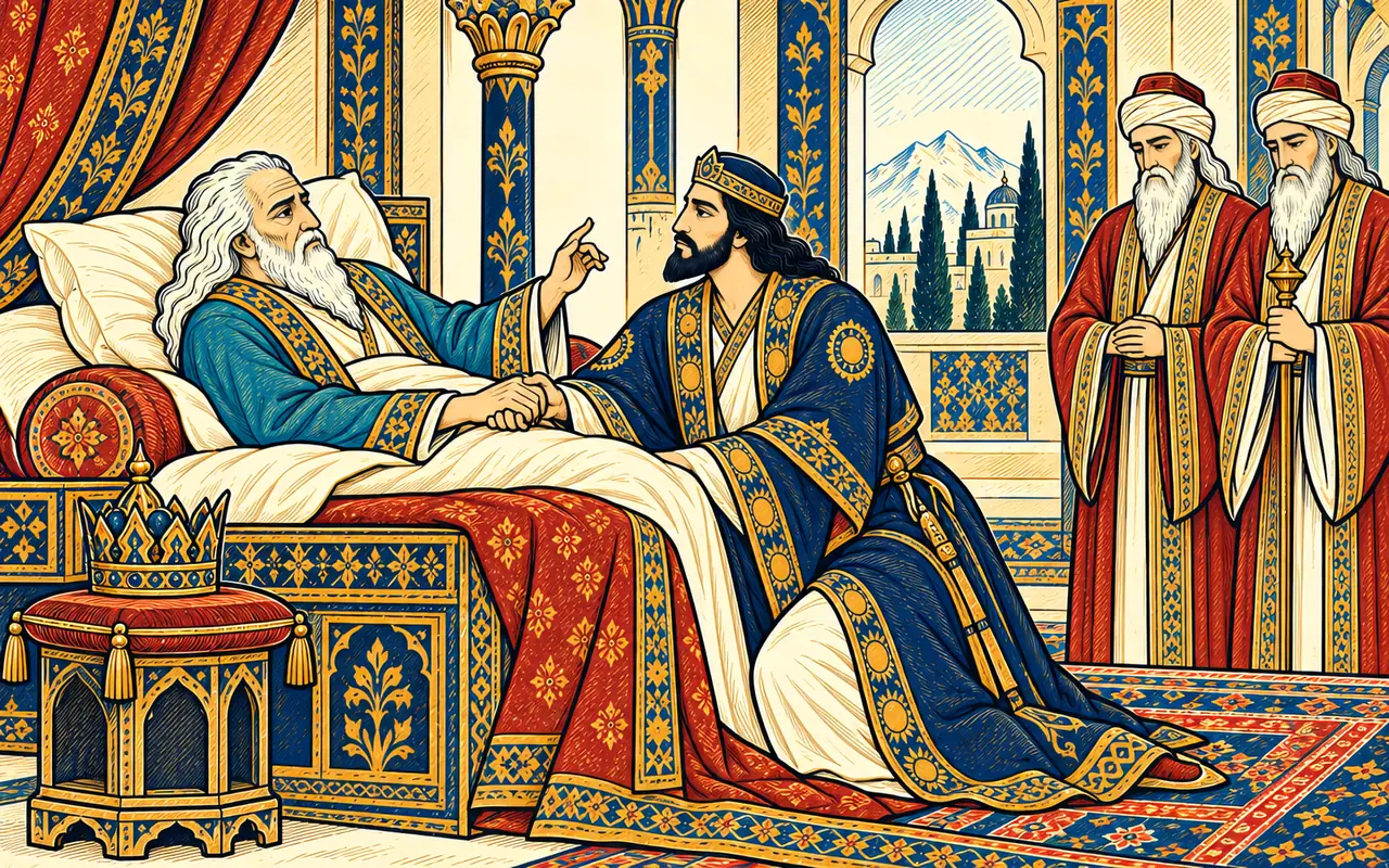 Kay Qobad's Last Counsel to Kavus