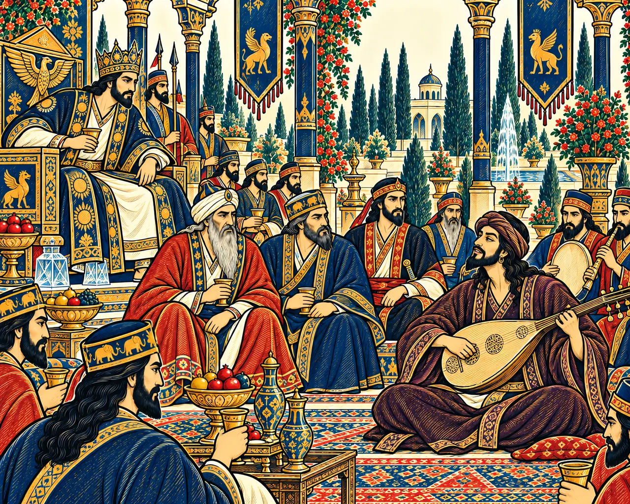 The Div Minstrel Sings of Mazandaran