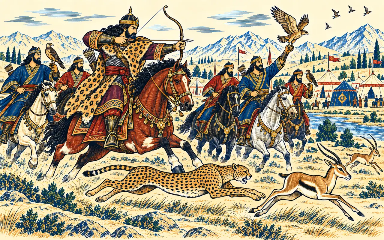 The Seven Hunt in Turan's Preserve