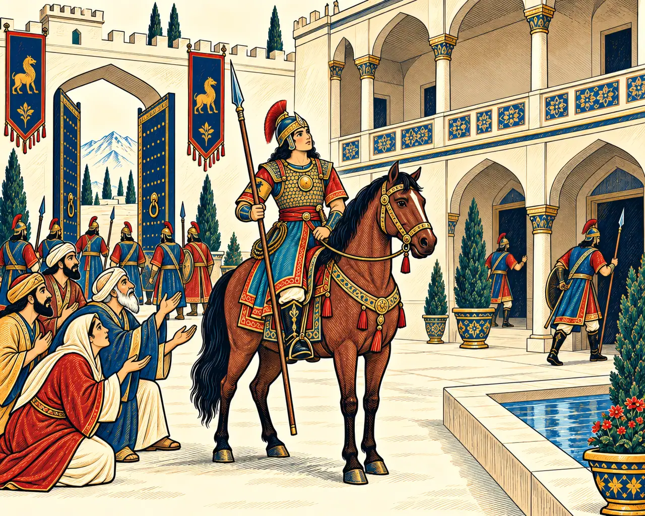 Sohrab Finds the Fortress Empty