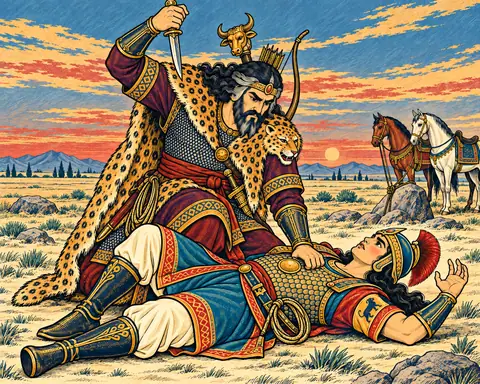 Rostam's Khanjar Finds His Son