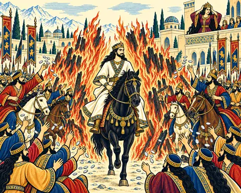 Siavash Rides Unscathed from the Fire