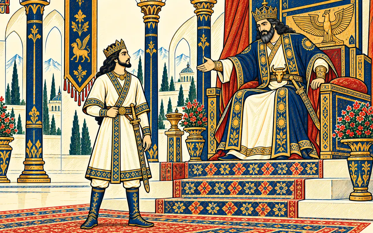 Siavash Asks to Lead the War