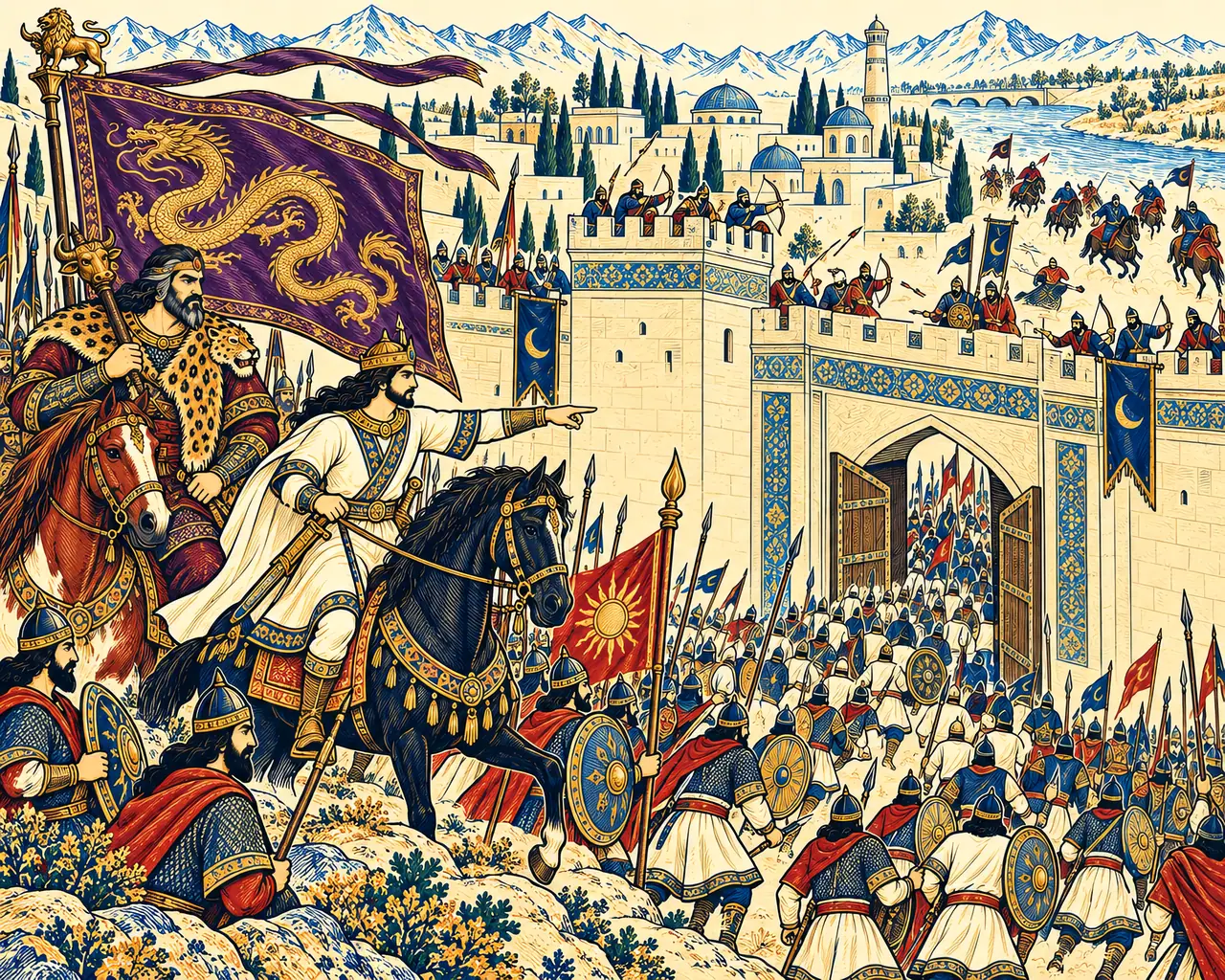 The Battle at the Gates of Balkh