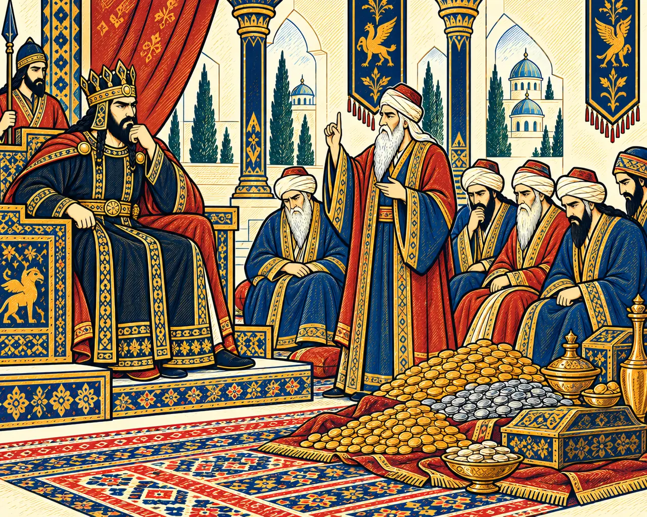 The Sage Reads Afrasiab's Dream