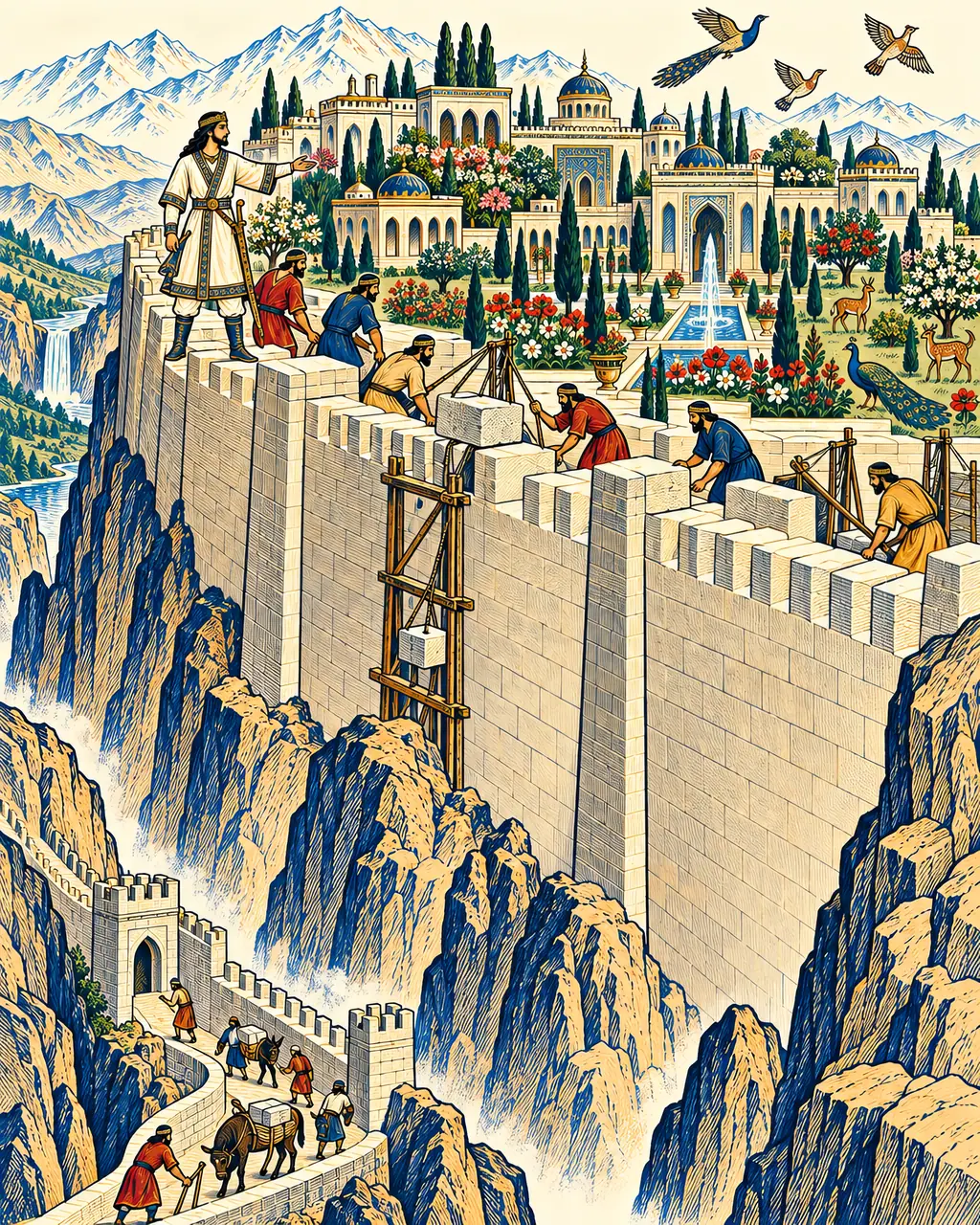 Gangdezh Rises on the Mountain