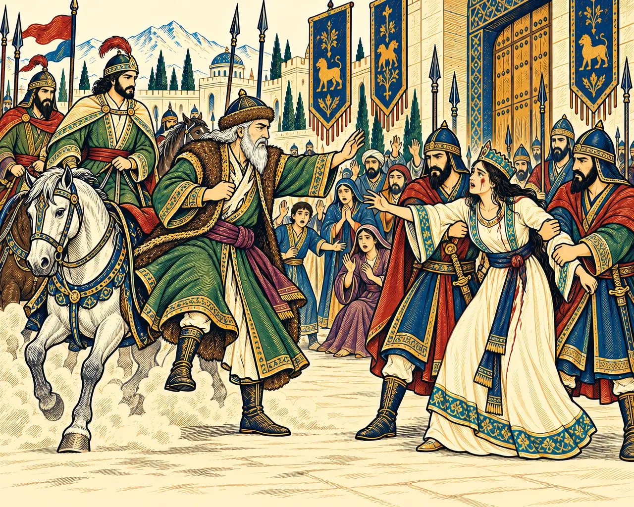 Piran Arrives to Shield Farangis