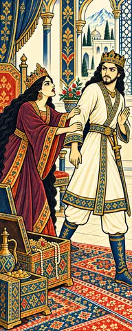 Sudabeh Seizes the Departing Prince