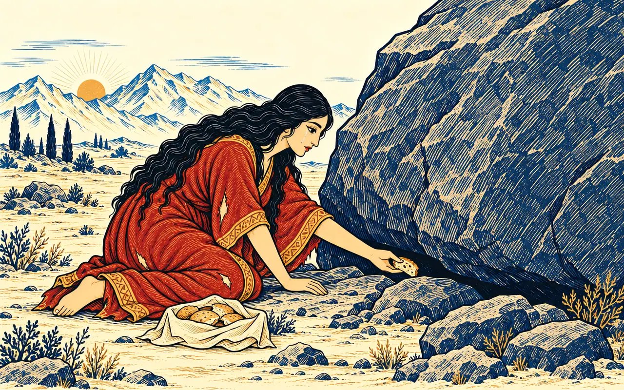 Manijeh Brings Bread to the Pit