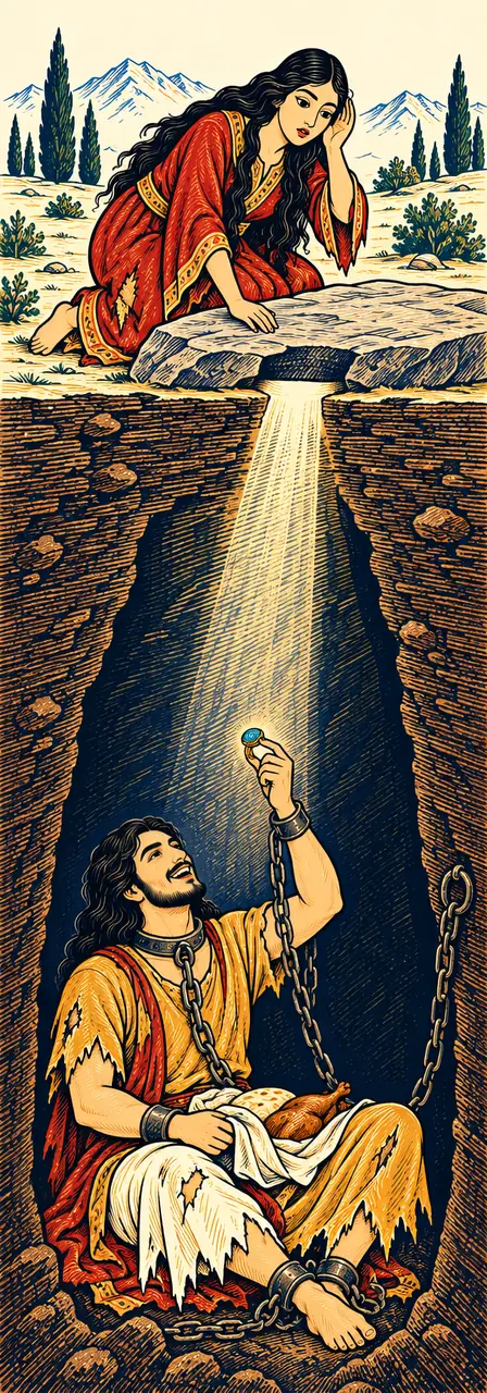 Bijan Finds Rostam's Ring in the Pit