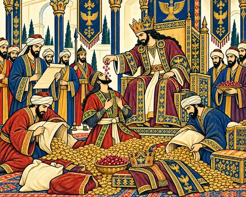 Khosrow Showers Hajir with Rubies