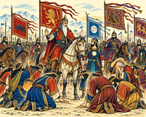 The Army Weeps as Gudarz Rides Out