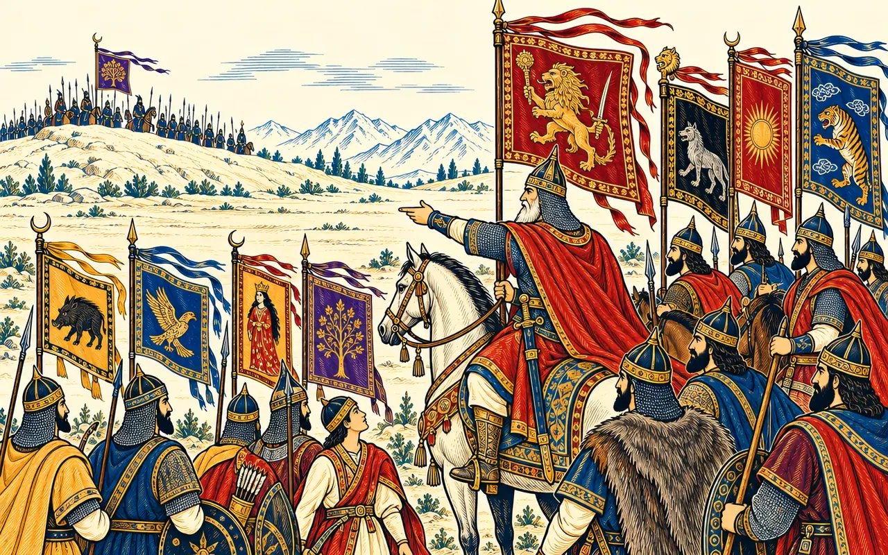 Gudarz Names the Banner Height
