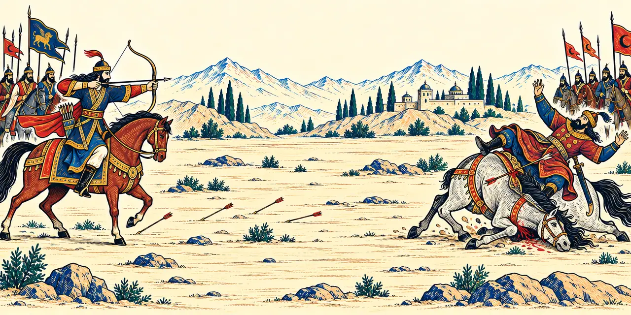 Foruhil's Arrow Fells Horse and Rider