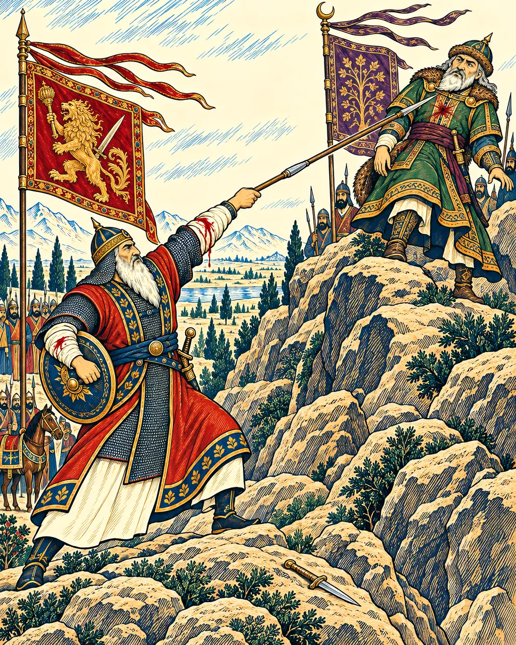 Gudarz's Javelin Finds Piran