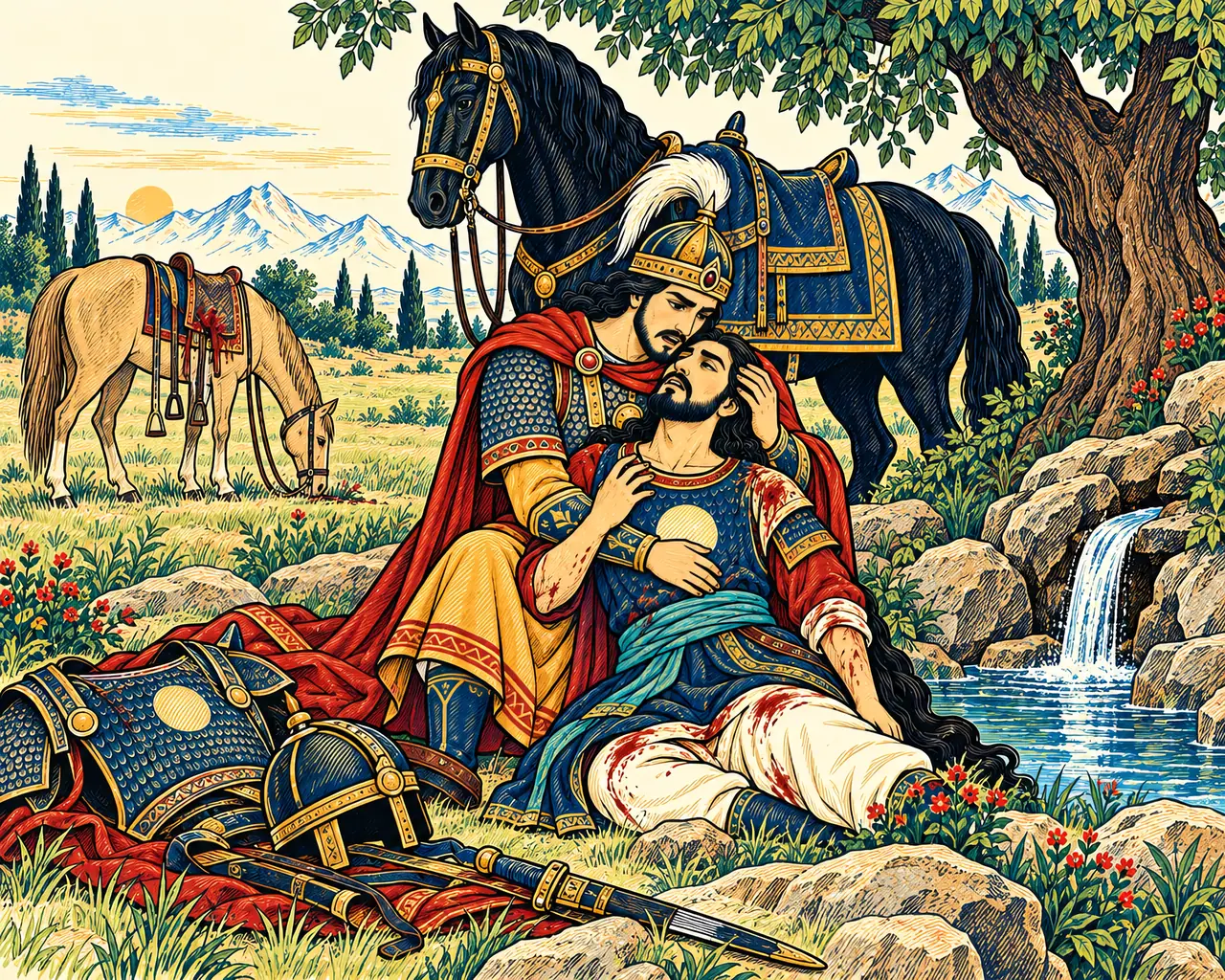 Bijan Finds Gostaham at the Fountain